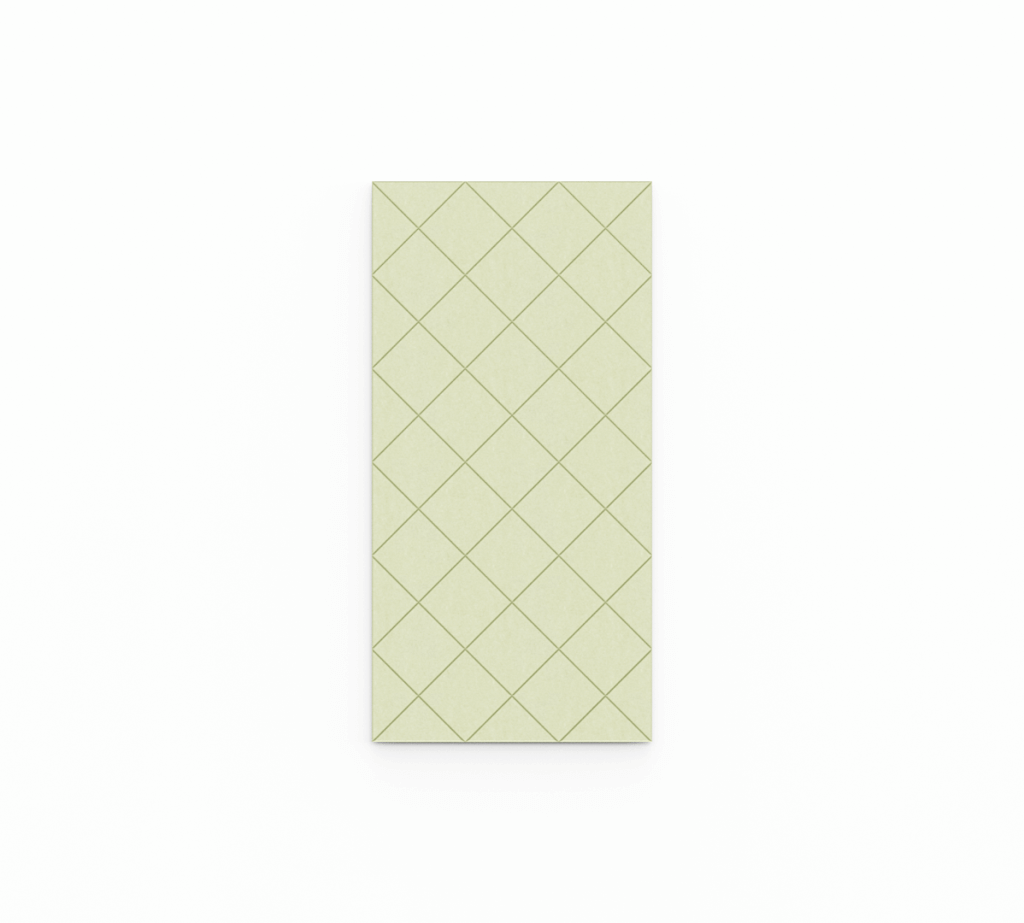 Caro L felt panel – part of felt products collection, large grid pattern panel ideal for sound absorption in larger spaces.
