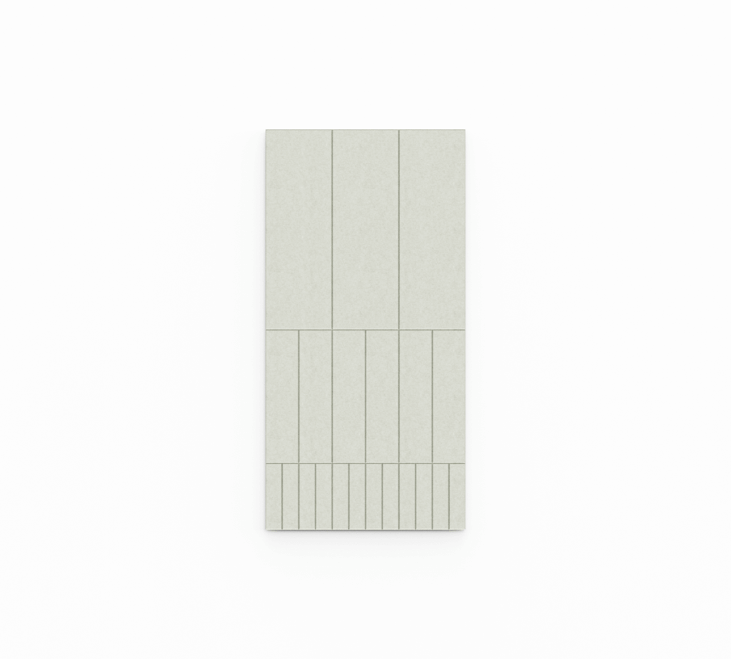 Fade acoustic felt panels - delicate panel with a gradient effect, subtly improving acoustics.