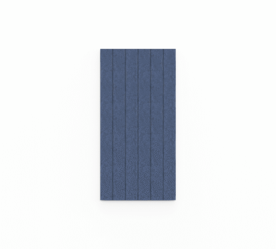 Wiggle acoustic panel - a dynamic design with a wavy pattern, effectively reducing reverberation in the office