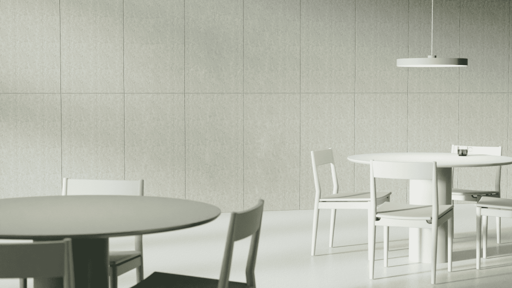 Calm acoustic panel - minimalist design for interior soundproofing, ideal for offices and homes.