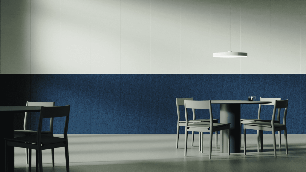 Calm acoustic panel - minimalist design for interior soundproofing, ideal for offices and homes.