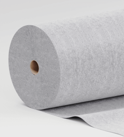 Fire-rated 1 mm PET felt roll 1.23 × 100 m – eco-friendly, versatile, fire-safe