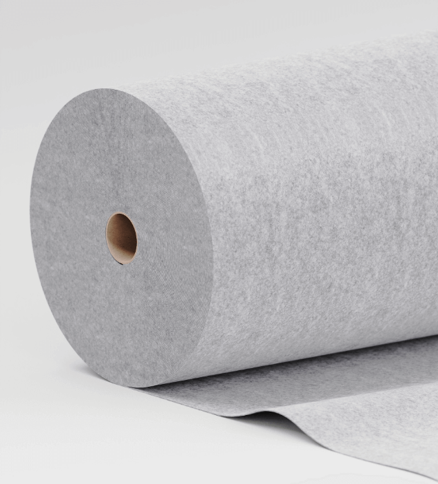 Fire-rated 1 mm PET felt roll 1.23 × 100 m – eco-friendly, versatile, fire-safe