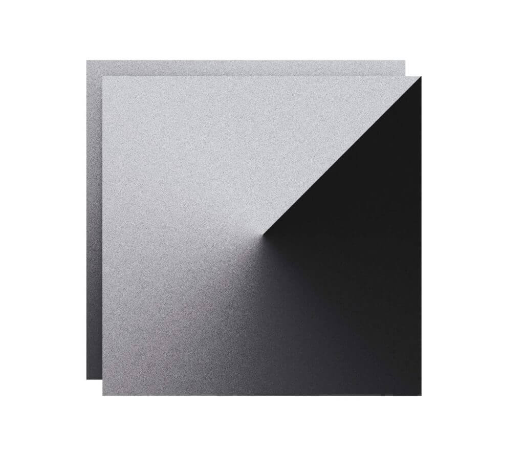 Against felt acoustic panel – contrasting design for ceiling display and expressive soundproofing