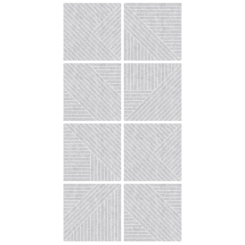 Slant Acoustic Ceiling Panels