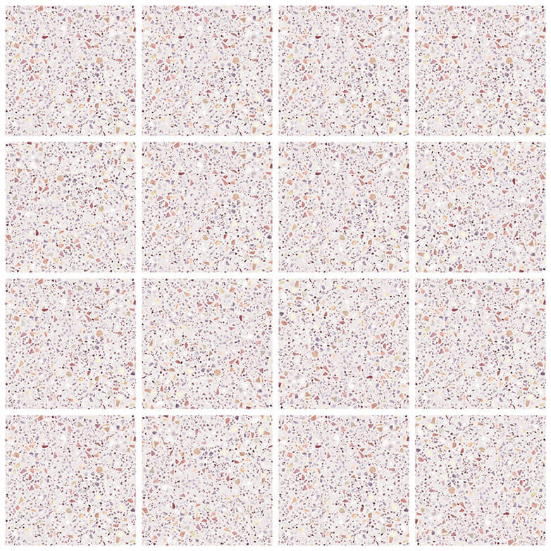 Terazzo Purple Acoustic Ceiling Panels