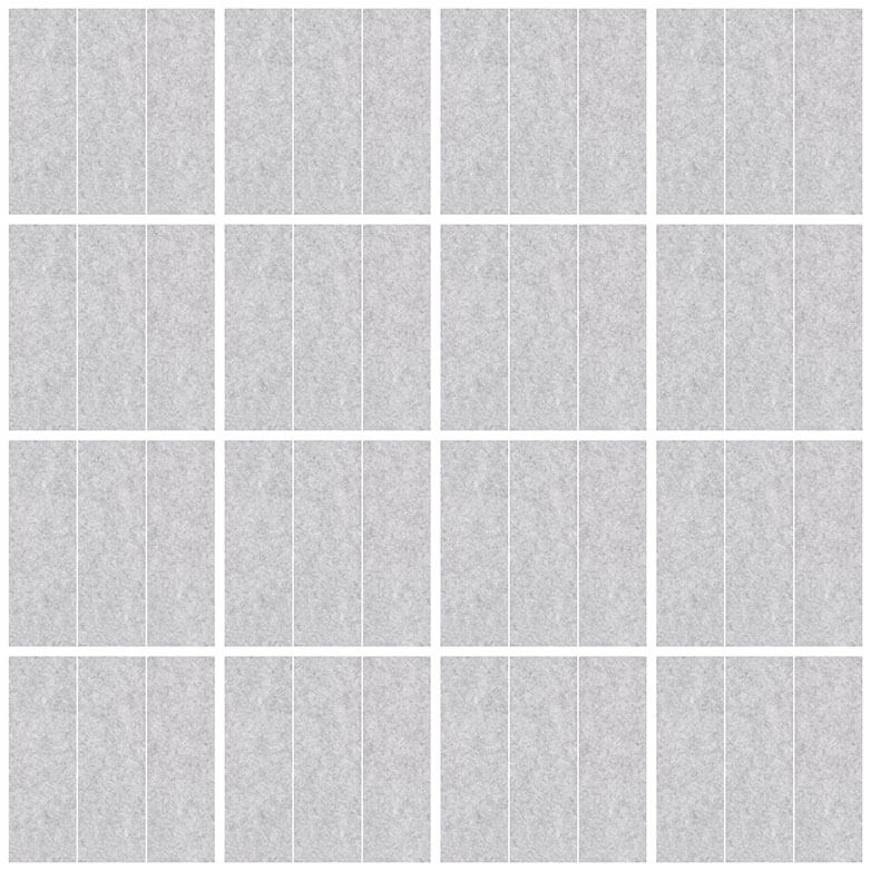 Vertical L Acoustic Ceiling Panels